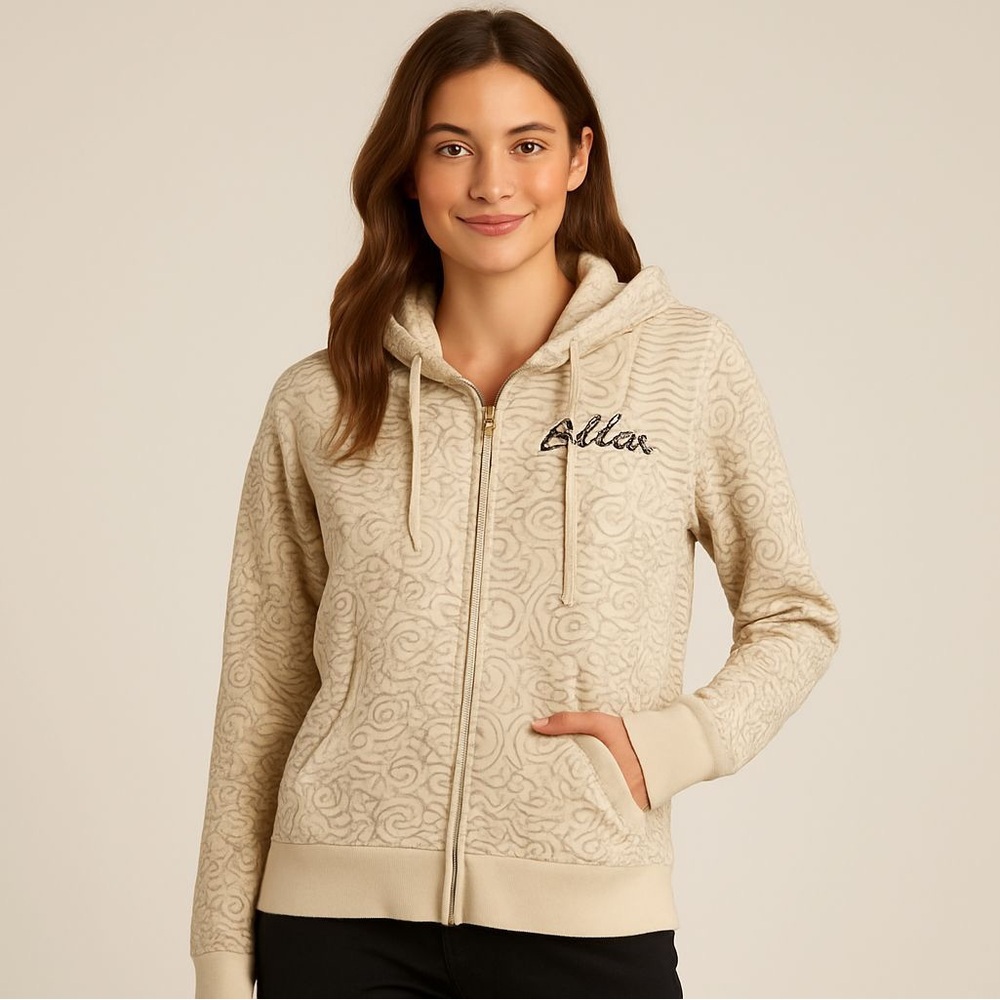 Billabong Fleece Zip-Up Hoodie - Size L - Casual & Cozy